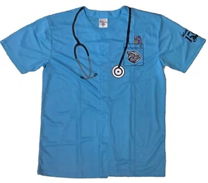 Lehigh Valley Iron Pigs Nurse/Doctor Jersey - MiLB SGA Special Edition #22 XL - Picture 1 of 14