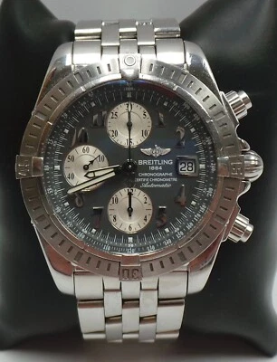 Breitling Chronomat Evolution Chronograph Automatic Watch A13356 43mm (RI5) - Image 1 of 4