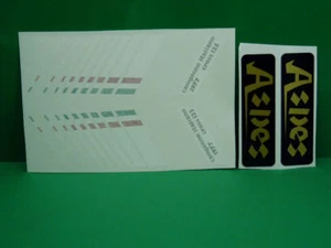 ASPES CROSS 125 1977 adesivi stickers - Picture 1 of 1