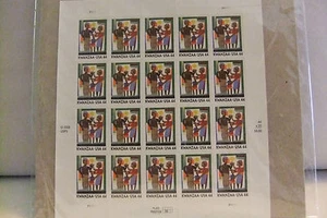 U.S. Stamps 2008 Kwanzaa $0.44 Cents Block of 20 - Picture 1 of 2