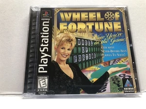 Wheel of Fortune (Sony PlayStation 1, 1998) Complete w/ Manual - Tested Working - Picture 1 of 4