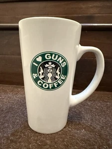 I LOVE COFFEE AND GUNS GUN RIGHTS 2nd AMENDMENT The Gun Store Las Vegas CUP MUG - Picture 1 of 2