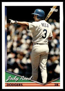 1994 Topps Jody Reed Los Angeles Dodgers #325 - Picture 1 of 2