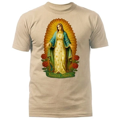 Mother Mary Virgin Maria Mary Catholic Religious T-shirt - Image 1 of 2