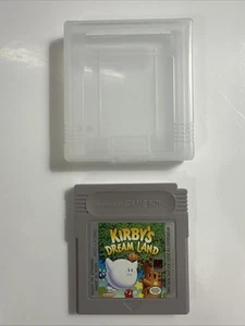 Kirby's Dream Land (Nintendo Game Boy, 1992) Cart & Case Only - Tested - Foto 1 di 5