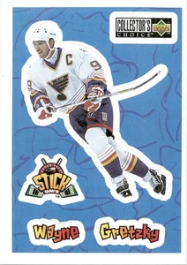 Wayne Gretzky - 1996 Upper Deck Hockey - Sticker - Stick Um's #S1 - Bild 1 von 2