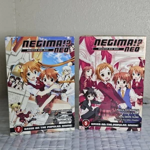 Negima Neo Manga Lot Volumes 5 & 7 English Del Rey Used Graphic Novel Tankobon  - Picture 1 of 23