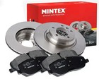 MINTEX Rear Brake Discs & Brake Pads Set Fits Volvo S60 S80 V60 V70 XC70