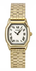 Fossil Harlow Gold Tone Stainless Steel Cream Dial Quartz ES5361 Women's Watch - Picture 1 of 3