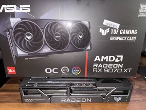 Asus TUF Radeon RX 9070 XT 16 GB GDDR6 - Excellent Condition - Picture 1 of 2