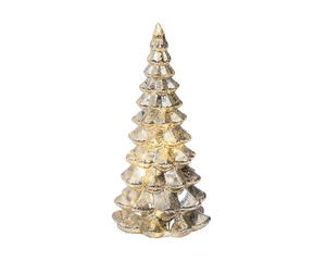 Dekoobjekt LED BAUM silber DH 10x21 cm silber - Bild 1 von 3