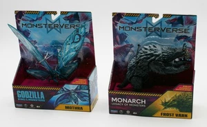 MonsterVerse Godzilla Blue Mothra & Monarch Legacy Of Monsters Frost Vark NEW - Bild 1 von 2