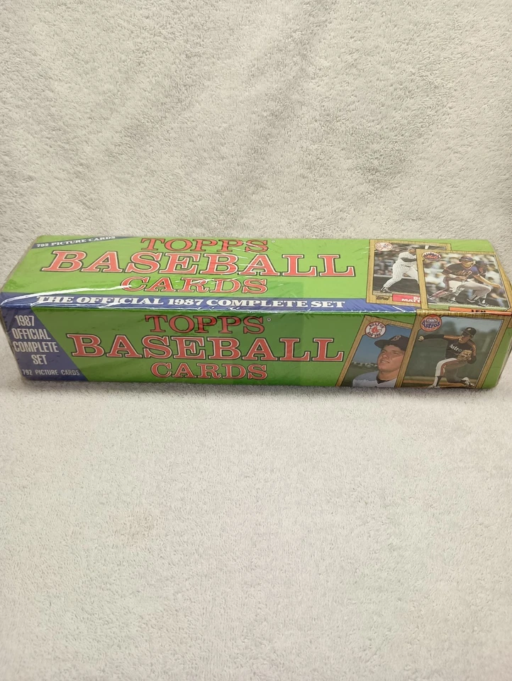 1987 Topps Baseball Cards Official Complete Set 792 ? Open Box