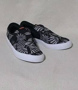 Adidas Men’s Vulcraid3r Slip On Skate Size 10.5 Black/ White Print Pattern-New - Picture 1 of 8