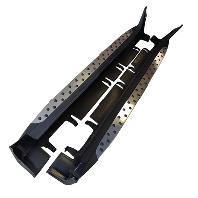 Pedane Alluminio Gonna per Hyundai ix35 Ix 35 Anno Fab. 2010-2015 2-tlg. Set - Immagine 1 di 4