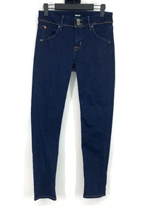 Hudson Jeans Womens Size 28 Collin Skinny Ankle Flap Pocket Dark Blue Denim - Picture 1 of 7