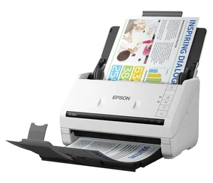 Epson DS-530 II Large Format ADF Scanner- 600 dpi Optical - Duplex Scanning- USB - Picture 1 of 4