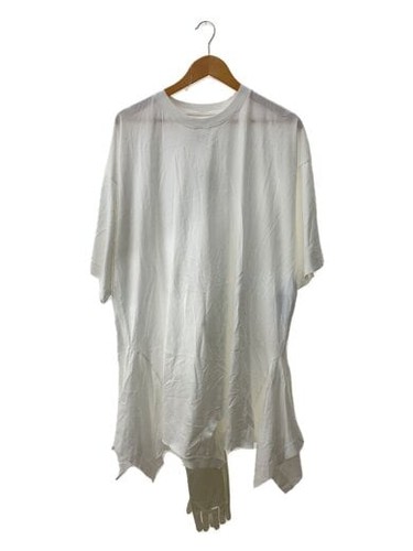 MAISON MARGIELA MM6 CAMICIA CON MANICHE SOSPESE S abito maniche corte S WHT S62CT0192 