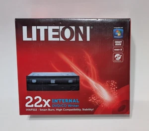 LiteOn iHAP322 - 22X Internal DVD CD Writer (Smart Burn, High Compatibility) - Picture 1 of 6