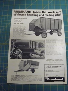 THE FARM QUARTERLY- AUTUMN 1959-AD- FARMHAND FORAGE & FEEDING / Hopkins, MINN - Picture 1 of 1