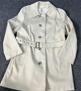Vintage London Nebel Maincoats Damen beige hell Größe 38 Trenchcoat Baltimore Etikett