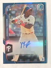 2015 Bowman Chrome Maikel Franco auto /150 blue refractor BCAR-MF Phillies RC