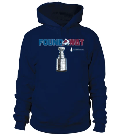 FOUND AWAY STANLEY CUP CHAMPS COLORADO AVALANCHE 2022 HOODIE GIFT FAN Cover