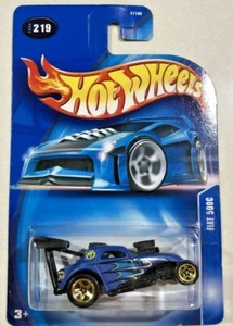 2003 HOT WHEELS FIAT 500C #219 BLUE VHTF - Picture 1 of 2