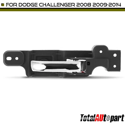 Manija de puerta interior cromada para Dodge Challenger 2008-2014 pasajero lado derecho Foto 1 de 4