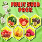 6 Packet-fruit Seed Pack-watermelon-raspberry-strawberry-goji Berry-passionfruit