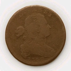 1798 Large Cent Draped Bust Sheldon? Good Details - Picture 1 of 5