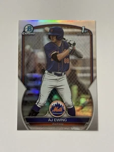 Refractor cromado Bowman Draft #BDC-152 AJ Ewing 2023 - Imagen 1 de 2