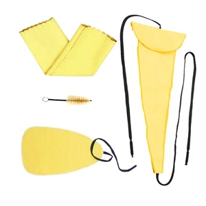 4 in 1 Saxophone Passing Wiping Cloth Brush Musical Instruments Sax Cleaning - Bild 1 von 11