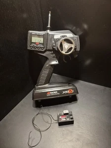 JR RACING XR2I R125 VINTAGE TRANSMITTER RECEIVER SET WITH CRYSTALS 75MHZ AM XR2 - Picture 1 of 4