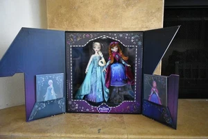 Brittney Lee Diseñador Disney Frozen Anna Elsa Conjunto Muñeca Coleccionista Edición Limitada - Imagen 1 de 11