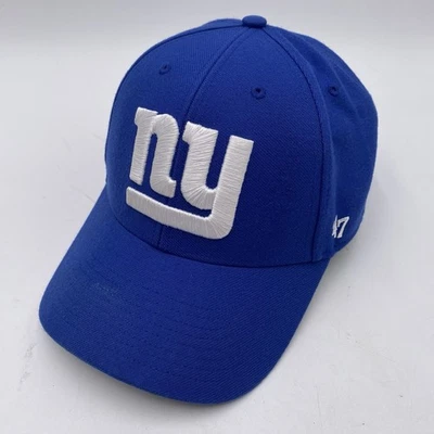 Кепка New York Giants синяя 47 брендовая с регулируемым ремешком MVP чистая - Изображение 1 из 4