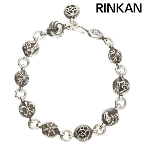 CHROME HEARTS Bracciale Uomo Cromo Cuori NO2 Multi Palline #2 Argento ♯2 Usato7a30a4e766695