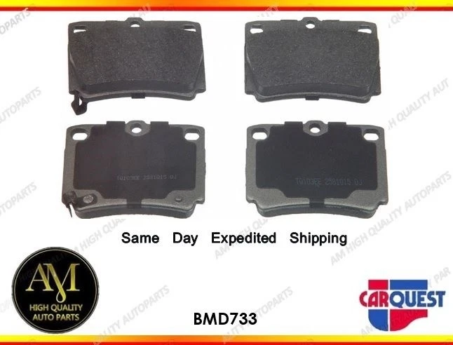 *Pastilla de freno de disco-cerámica trasera BMD733 se adapta a 97-08 Mitsubishi Montero Sport Foto 1 de 1