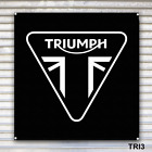 Triumph Motorcycles Emblem Banner Sign Wall Art