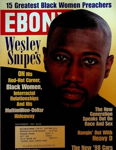 Ebony Magazine November 1997 Wesley Snipes Heavy D Venus Williams - Picture 1 of 3