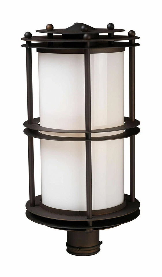 Luz de poste exterior ELK 42155/1 Burbank 1 luz 21 pulgadas arcilla bronce Foto 1 de 1