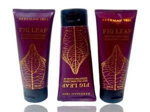 (Lotto di 3) Beekman 1802 "FOGLIA DI FICO" Lozione Crema Mani Latte di Capra 2 oz. Nuovo Sigillato - Foto 1 di 7
