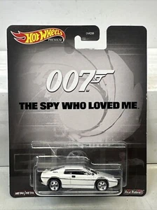 Hot Wheels James Bond 007 The Spy Who Loved Me Lotus Esprit S1 Real Riders New - Picture 1 of 6