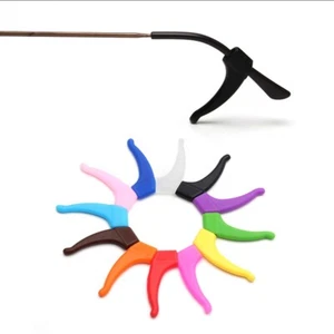 Silikon Brillenbügel Haken Brillen Brille Halterung Anti Rutsch Ohrbügel Halter - Bild 1 von 13