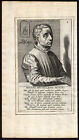 Antique Print-PORTRAIT-ROGIER VAN DER WEIJDEN-PAINTER-Cort-1608