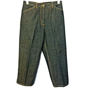 Damen Ivy Jeans Größe 12 Denim Capri Cropped dunkel 100 % Baumwolle (30 x 23) - Bild 1 von 9