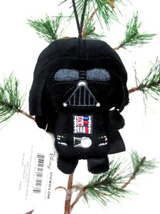 Darth Vader Sello Estrellas Pequeñas Árbol de Navidad Adorno 41/2 x 31/2 Licencia Nuevo con Etiquetas - Imagen 1 de 2
