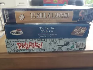 "TO KILL A LAWYER" MYSTERY JIGSAW THRILLER, Tic Tac Toe, And Pictureka! - Picture 1 of 4