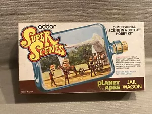 Addar Super Scenes Planet Of The Apes - Jail Wagon Scene Model Kit - Open!! - Picture 1 of 18