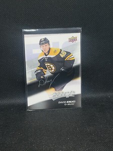 2017-18 Upper Deck MVP SILVER SCRIPT #170 David Krejci BRUINS (C11)
